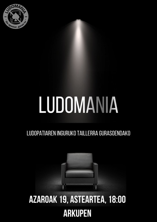 Ludomania, taller de prevención sobre ludopatía